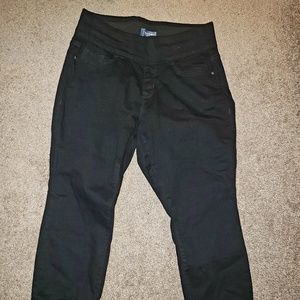 Old Navy Plus Size 18S Elastic Waist Black Jeans